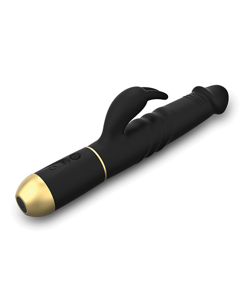 Dorcel Thrusting & Spinning Furious Rabbit Vibrator 2.0 - Black