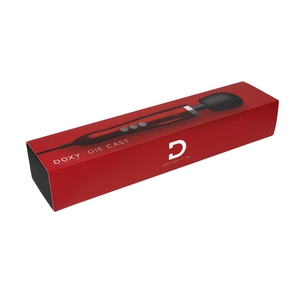 Doxy Die Cast Massager - Candy Red