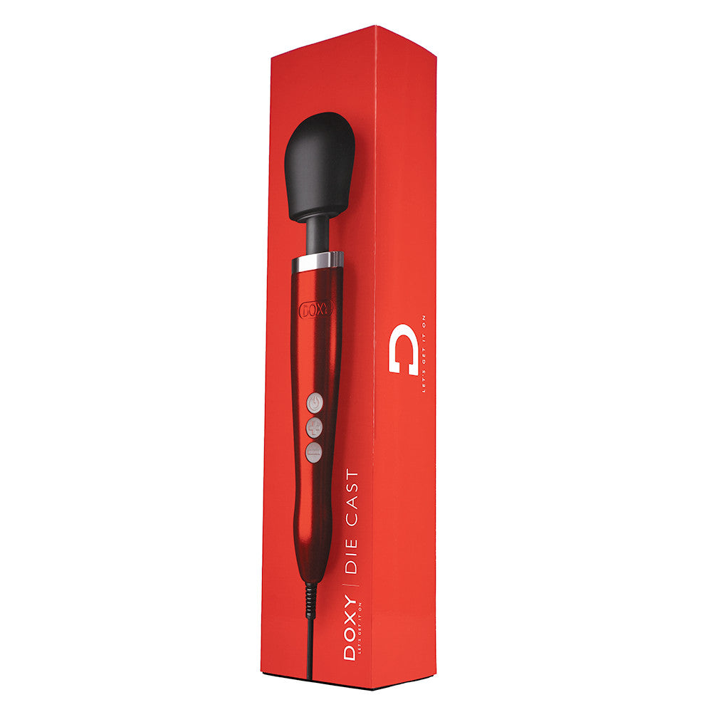 Doxy Die Cast Massager - Candy Red