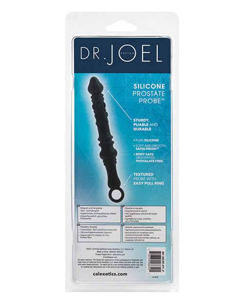 Dr Joel Kaplan Silicone Prostate Probe - Black