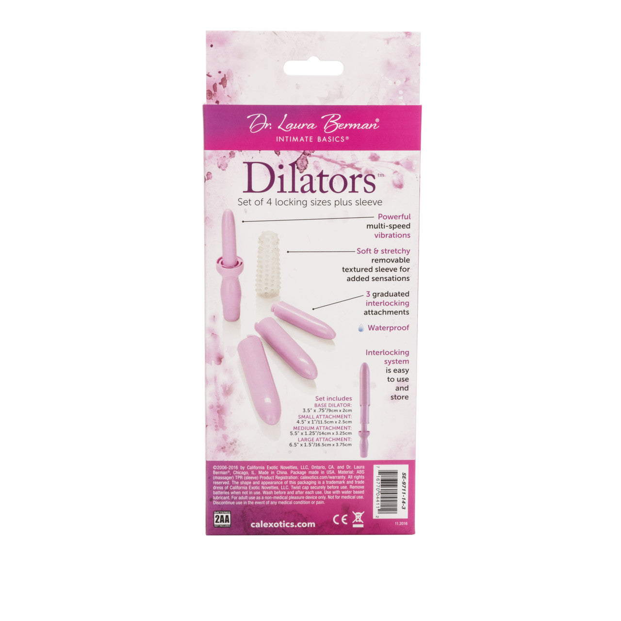 Dr.laura Berman Intimate Basics- Dilator Set