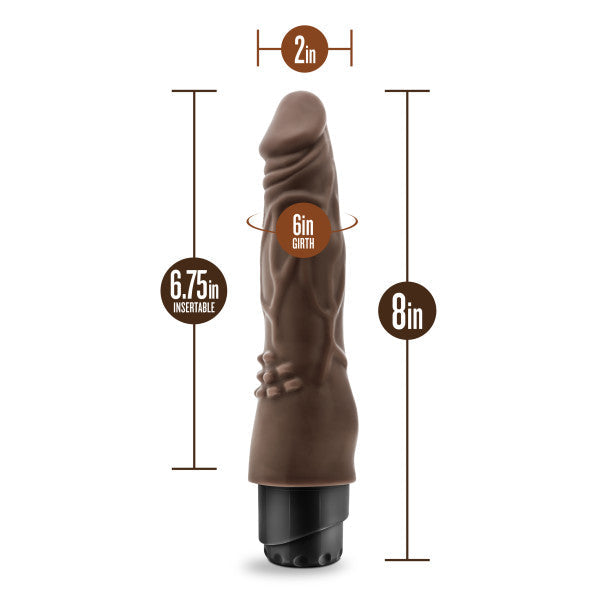 Dr. Skin - Cock Vibrator 4 - 8 Inch Vibrating Cock