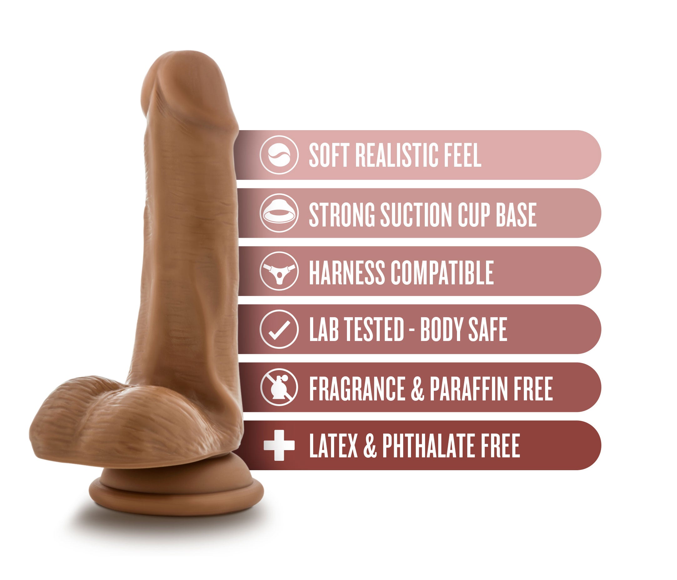 Dr. Skin - Dr. Jeffrey - 6.5 Inch Dildo With Balls