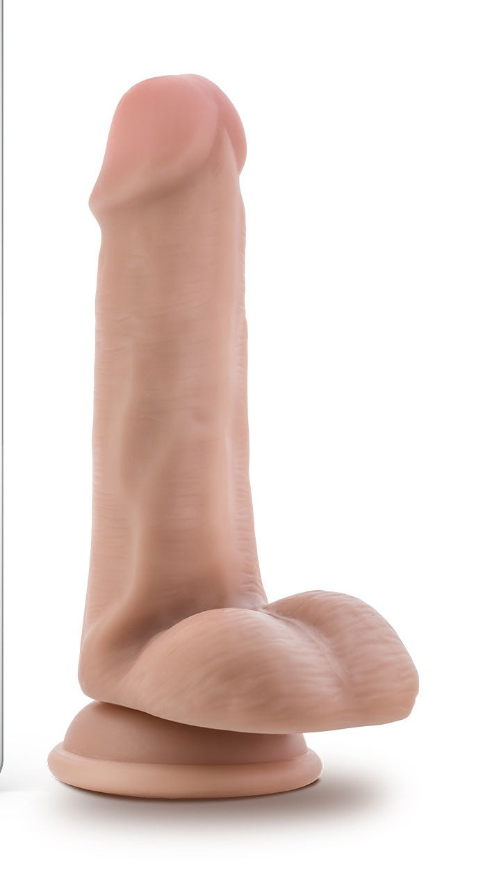 Dr. Skin - Dr. Jeffrey - 6.5 Inch Dildo With Balls Beige