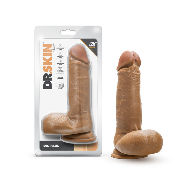 Dr. Skin - Dr. Paul - 7.25 Inch Dildo With Balls Tan