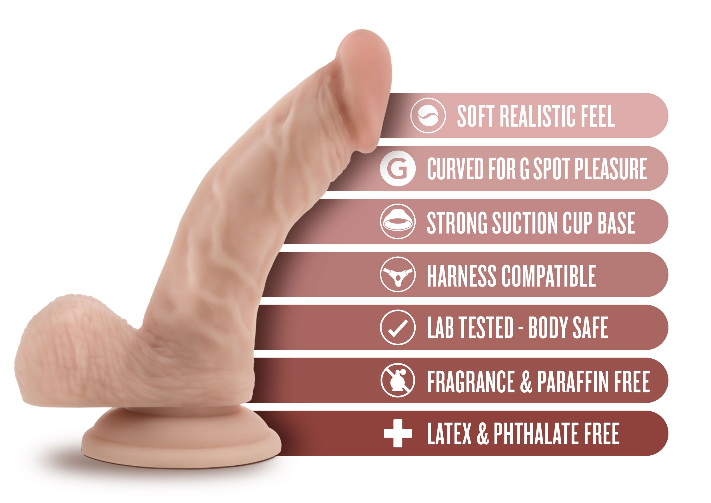 Dr. Skin - Dr. Stephen - 6.5 Inch Dildo With Balls