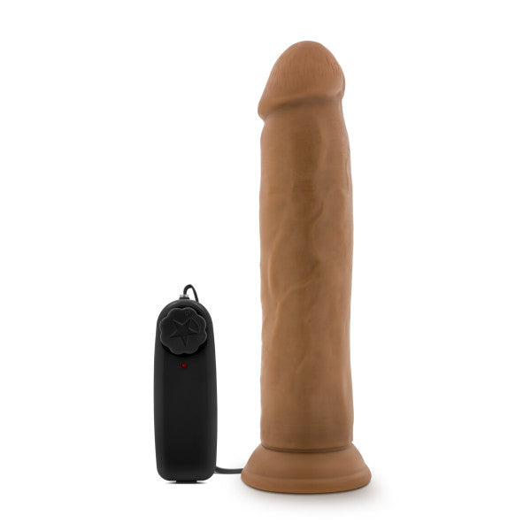 Dr. Skin - Dr. Throb - 9.5 Inch Vibrating Realistic Cock With Suction Cup