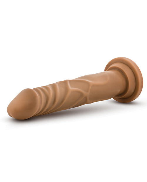 Dr. Skin - Realistic Cock - Basic 7.5 - Mocha 7.5"