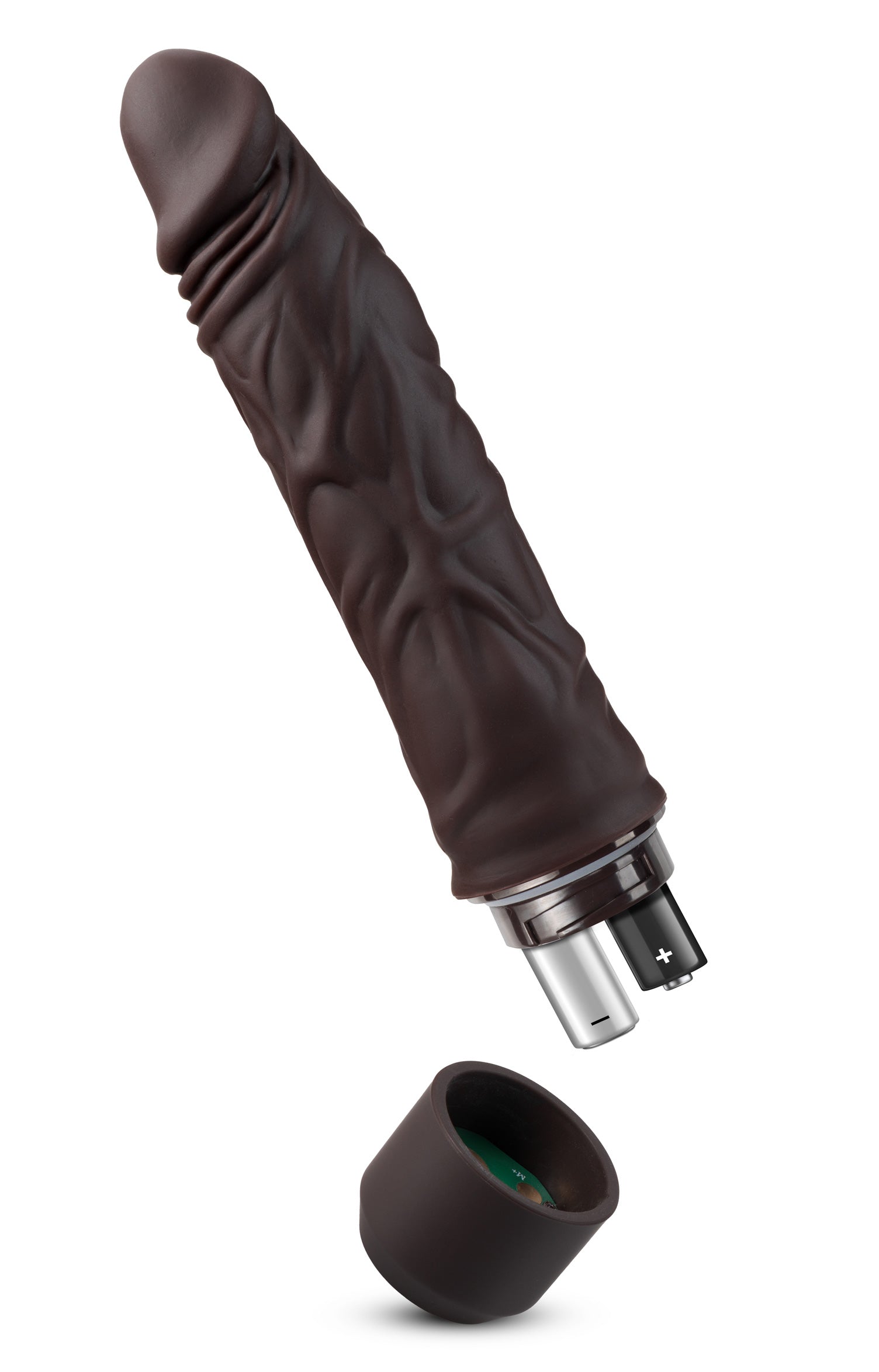 Dr. Skin Silicone Dr. David 8 In Vibrating Dildo