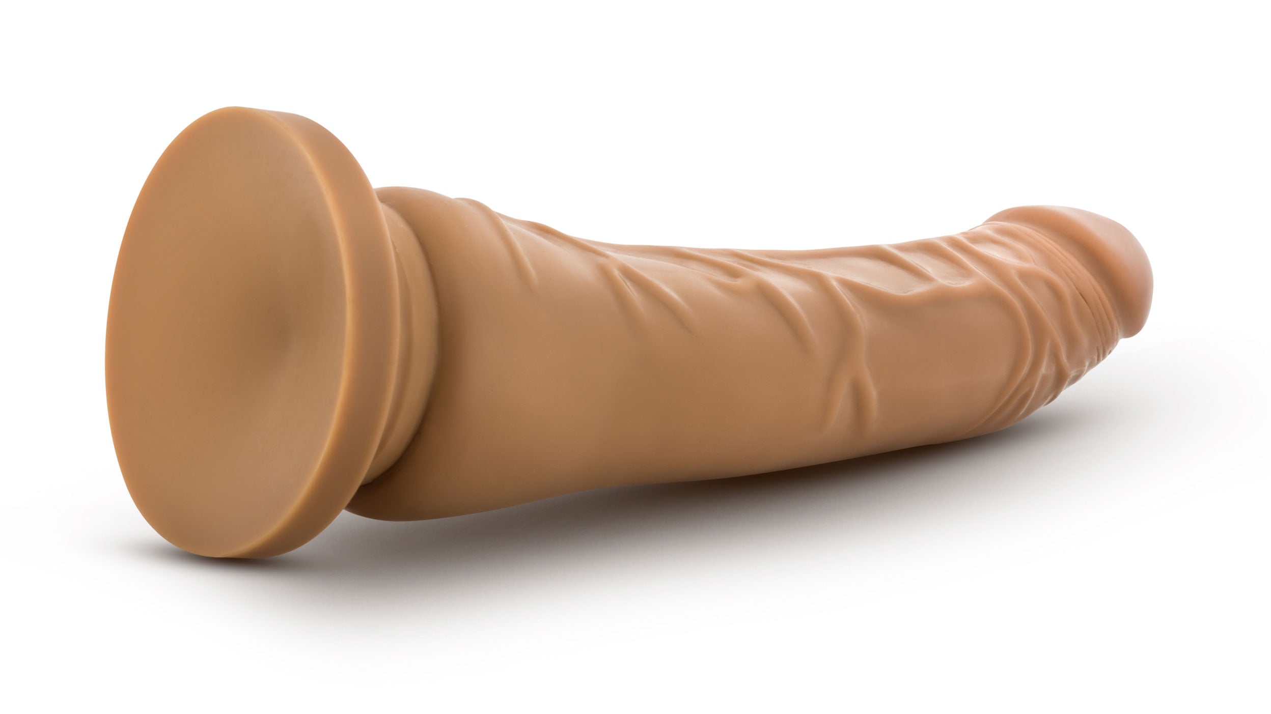 Dr Skin Silicone Dr Noah 8in Dildo Mocha Mocha