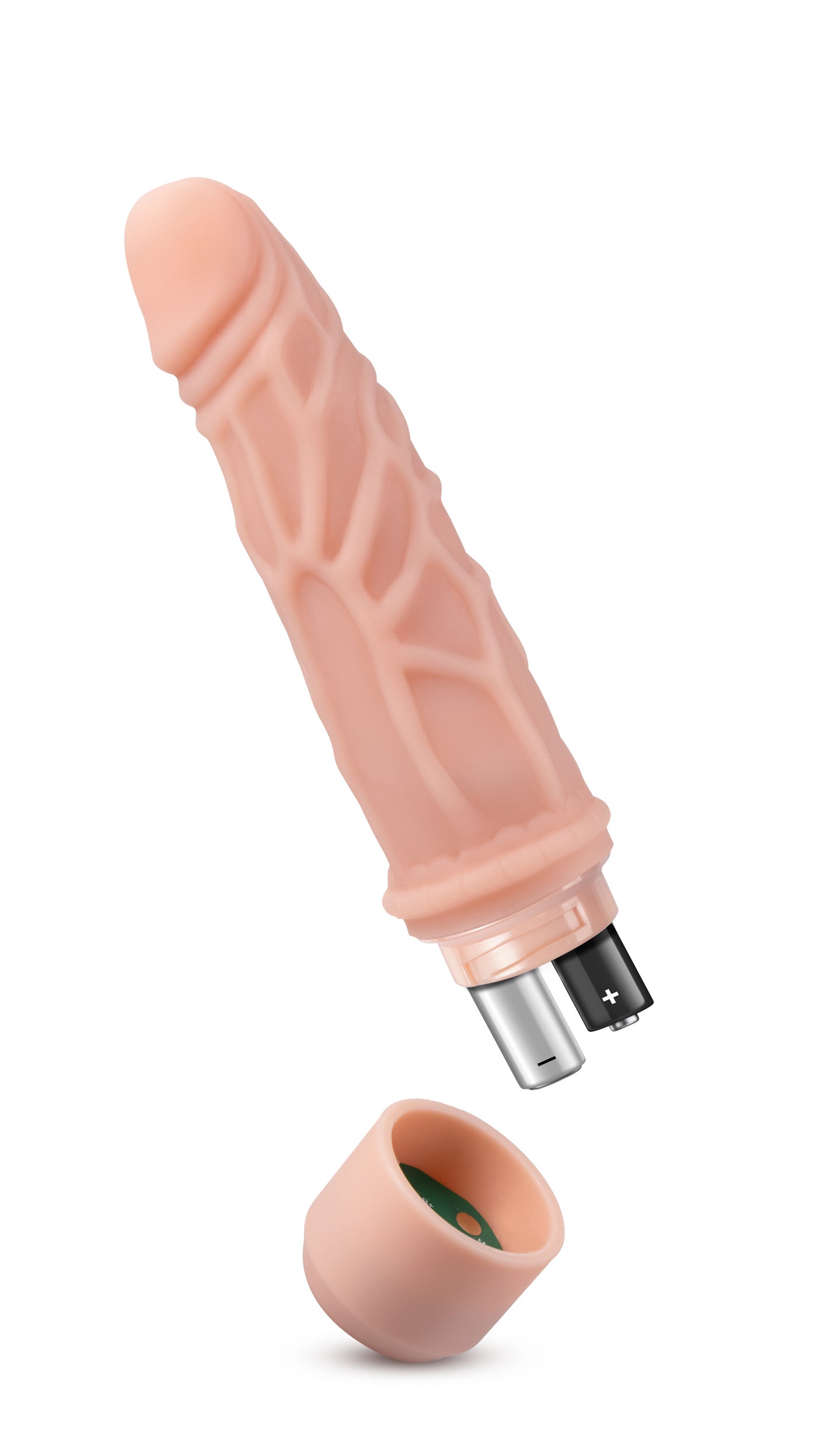 Dr. Skin Silicone Dr. Robert 7 In Vibrating Dildo