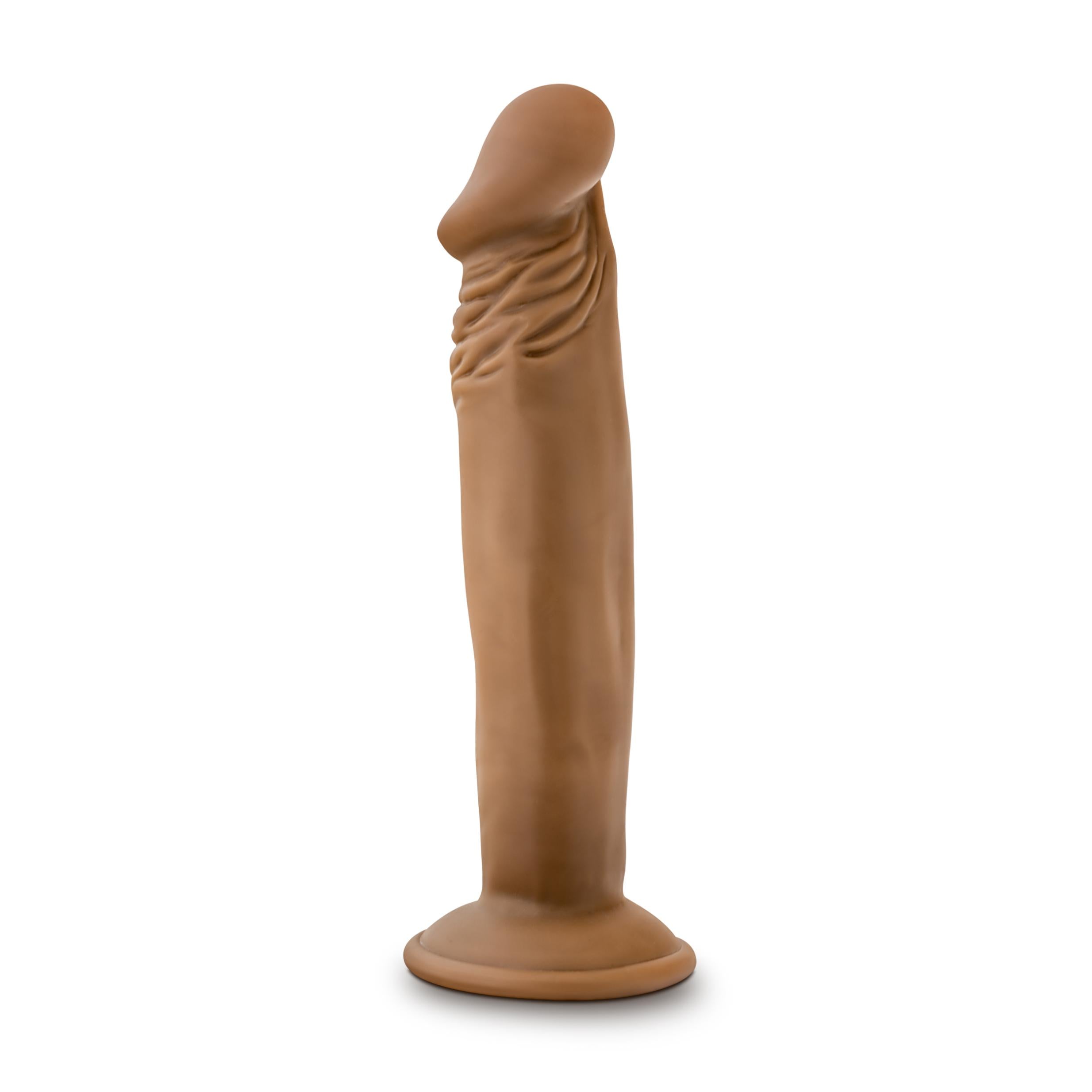 Dr. Small 6-Inch Dildo BY Dr. Skin Mocha