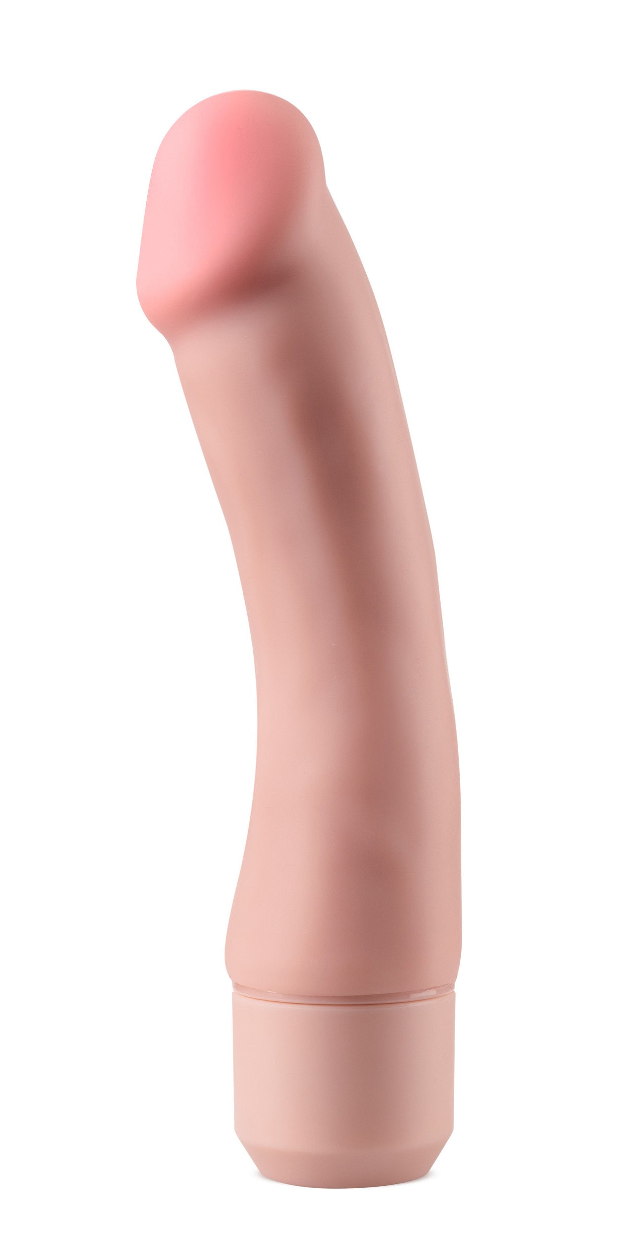 Dr. Steve's 7-inch Silicone Vibrating Dildo by Dr. Skin Beige