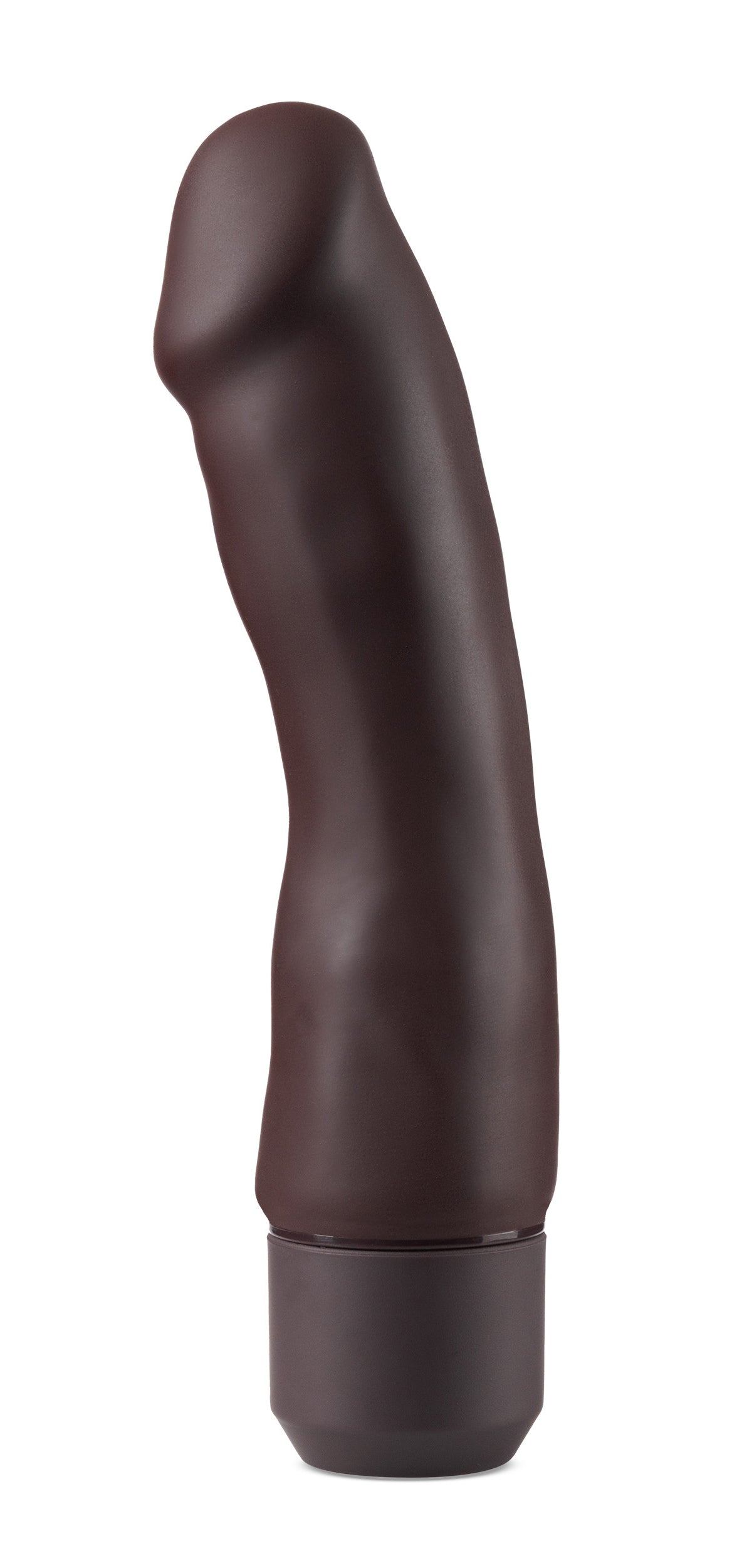 Dr. Steve's 7-inch Silicone Vibrating Dildo by Dr. Skin Brown