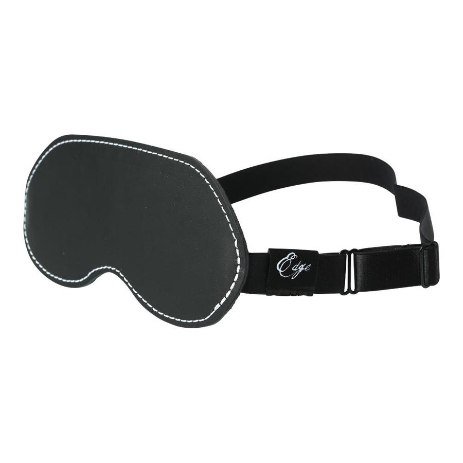 Edge Bondage Adjustable Leather Blindfold