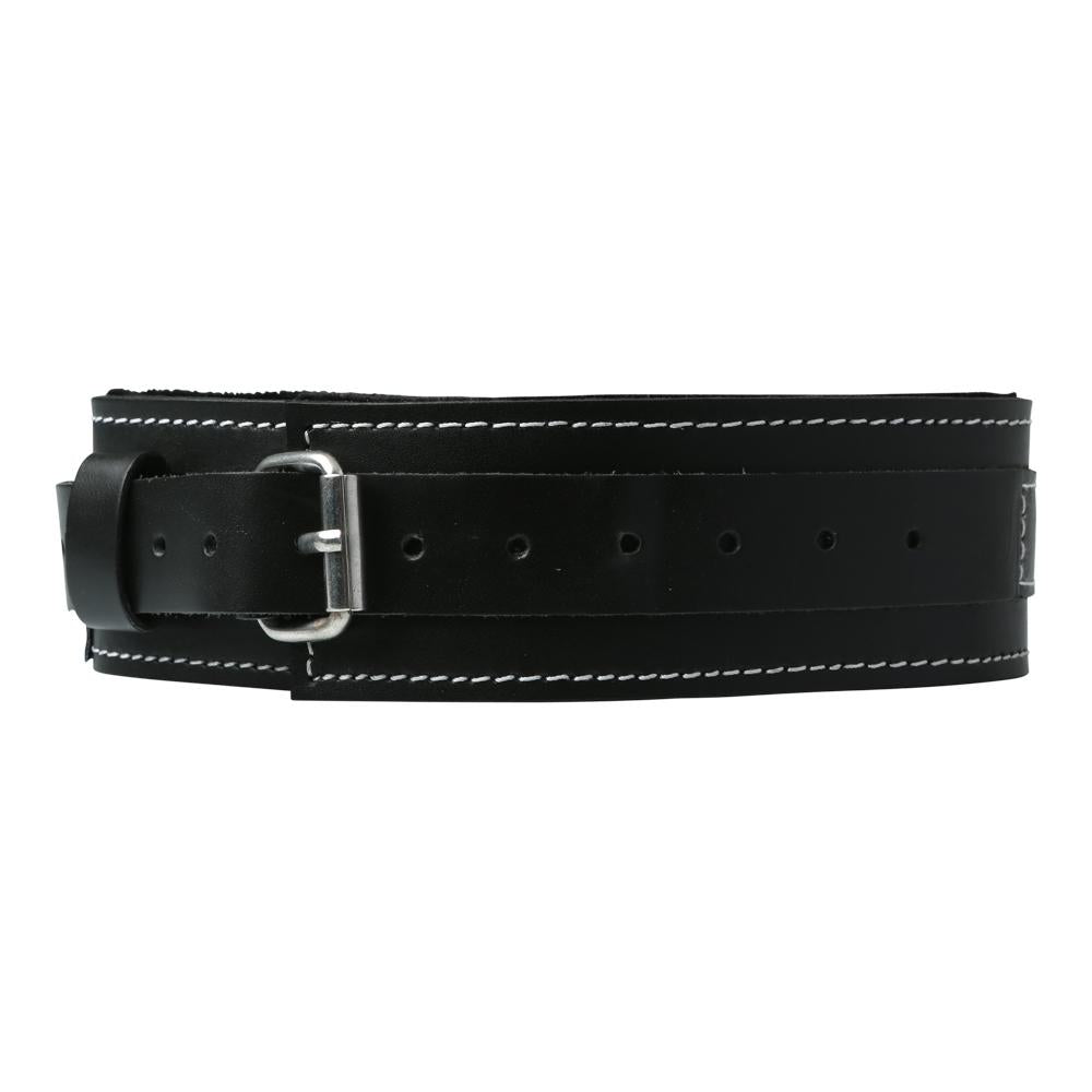 Edge Lined Leather Collar