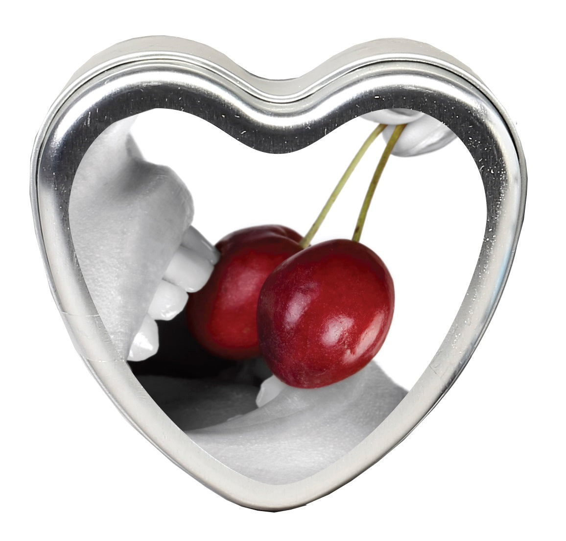Edible Heart Candle - - 4 Oz. Cherry
