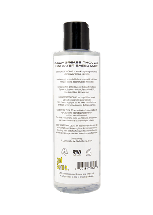 Elbow Grease H2o Thick Gel Regular