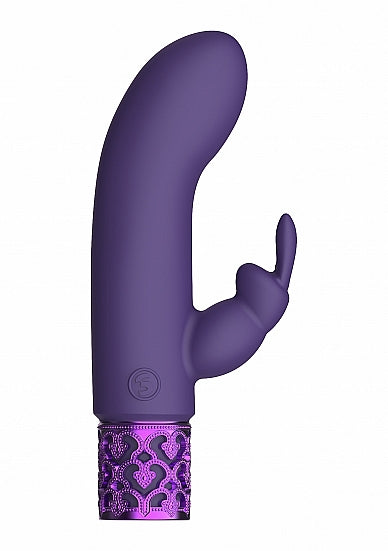 Elegant Royal Gems Dazzling Rechargeable Silicone Bullet