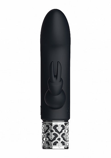 Elegant Royal Gems Dazzling Rechargeable Silicone Bullet