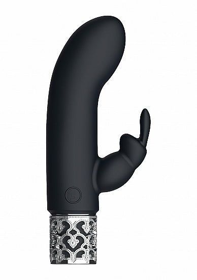 Elegant Royal Gems Dazzling Rechargeable Silicone Bullet