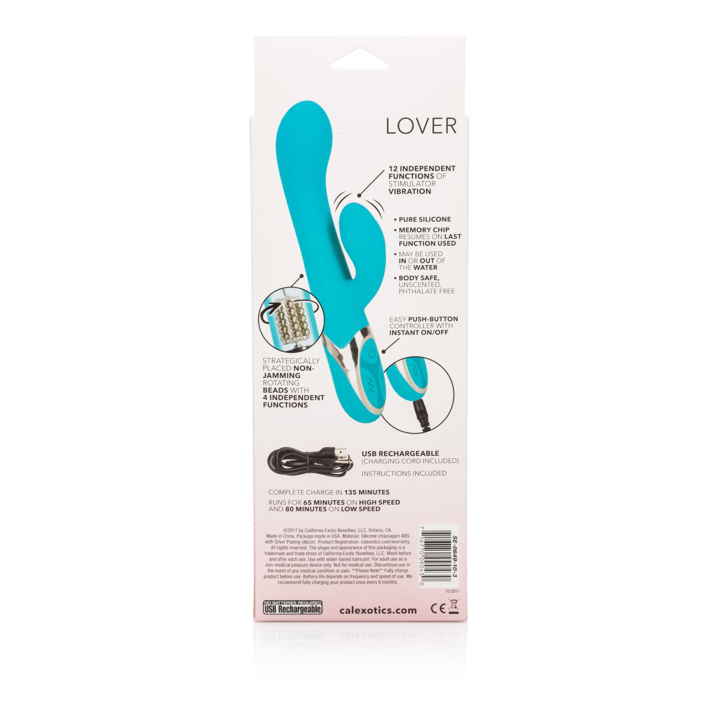 Enchanted Lover Rabbit Vibrator - CalExotics