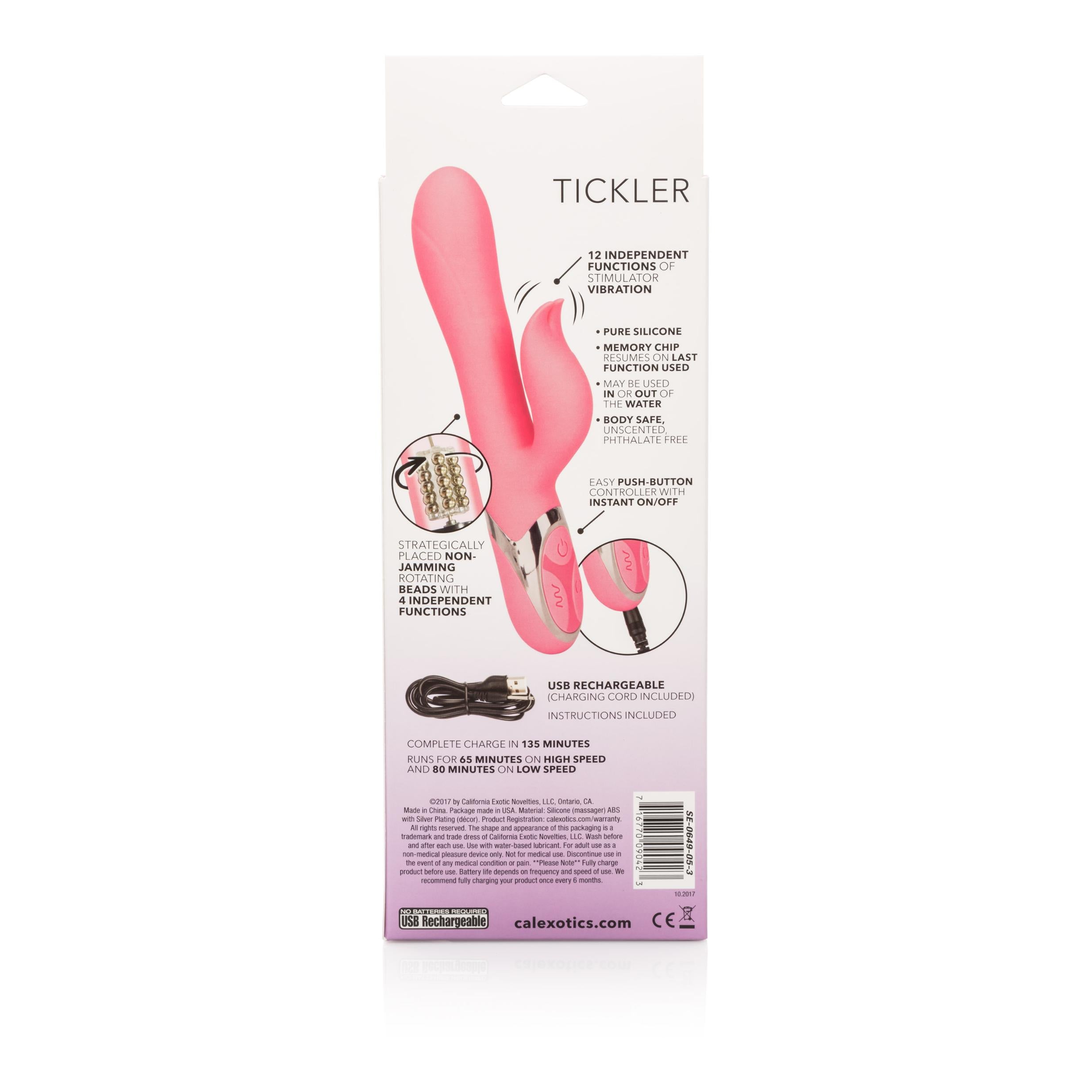 Enchanted Tickler Rabbit Vibrator - CalExotics