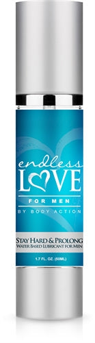 Endless Love for Men Stay Hard and Prolong Water Based Lubricant 1.7 Oz Men Stayhard & Prolong