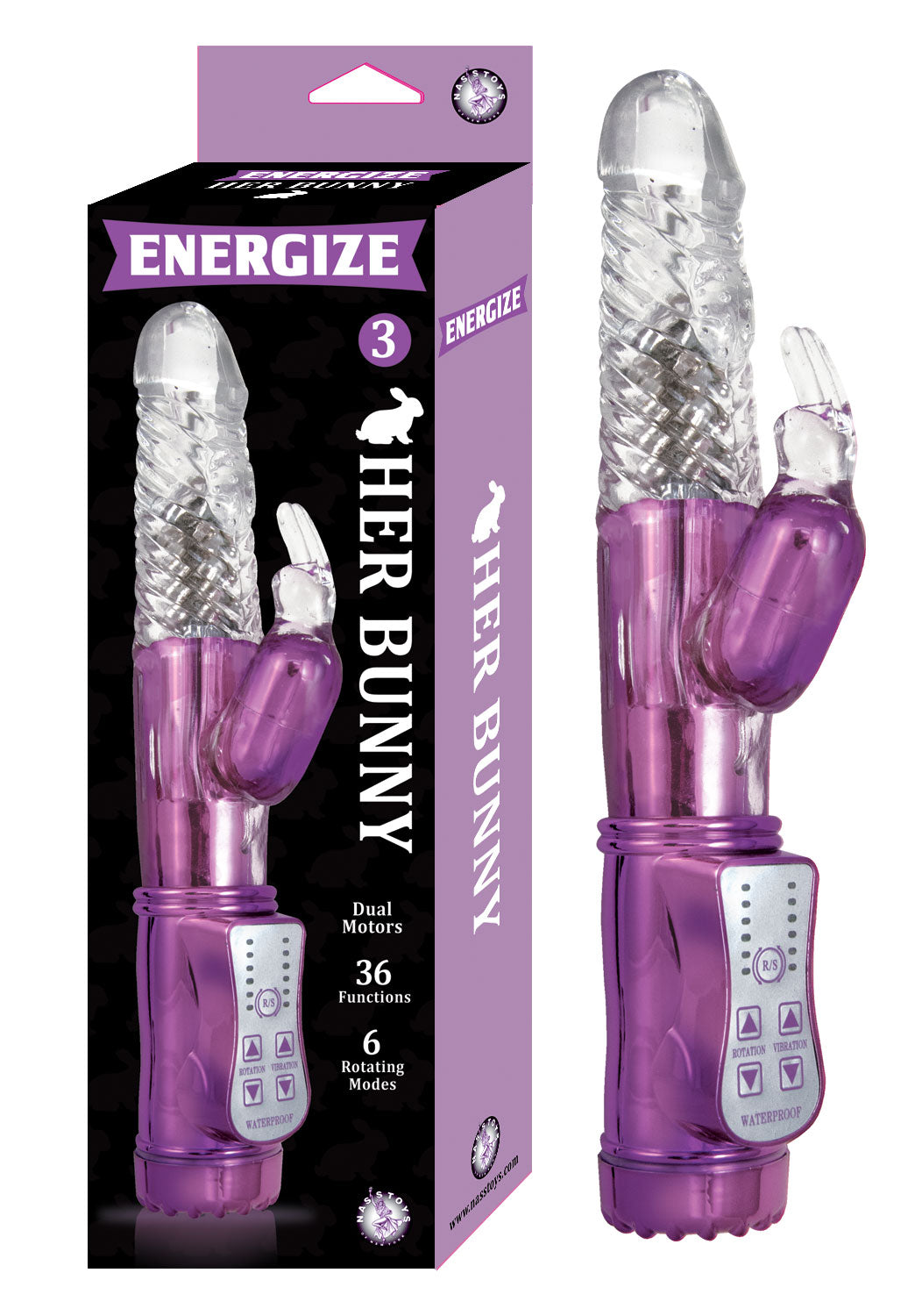 Energize Her Bunny 3 - Purple Purple