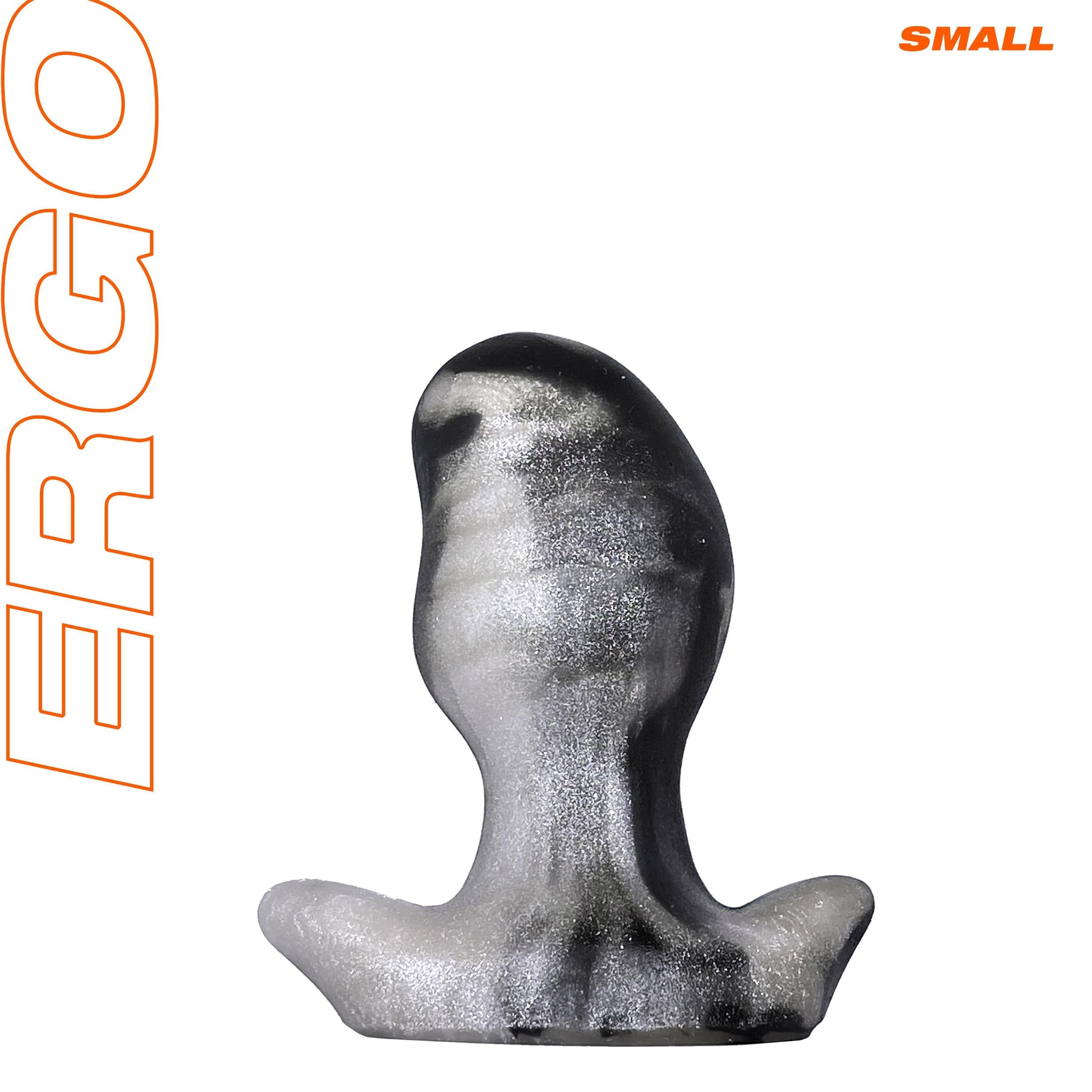 Ergo Buttplug Platinum Swirl Small