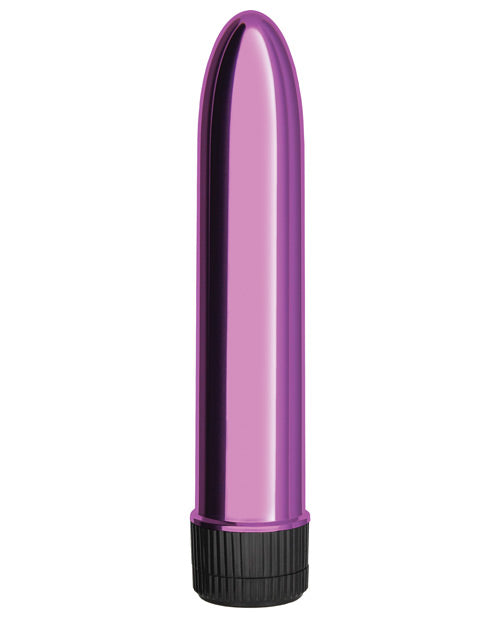 Erotic Toy Company Chrome Classics Vibrator Pink / 5"