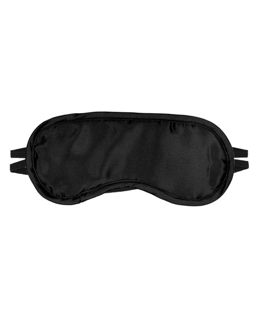 Erotic Toy Company Satin Fantasy Blindfold Black