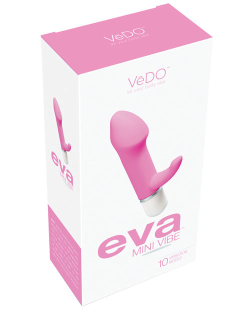 Eva Mini G-Spot Vibrator by Savvy Co. Make Me Blush Pink