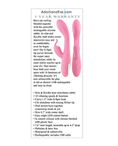 Eve's Rechargeable Slimline Rabbit - Pink