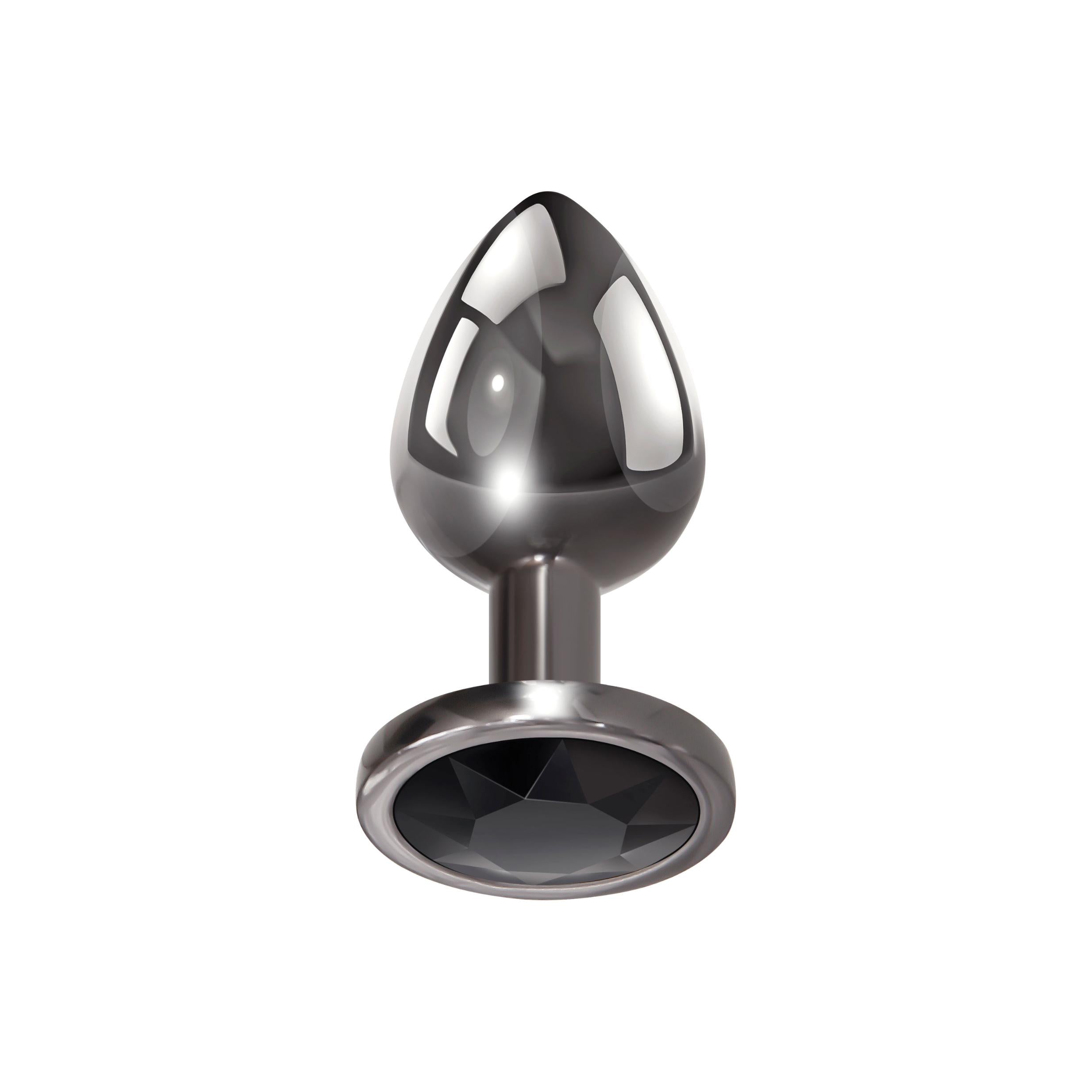 Evolved Gem Black Anal Plug Small