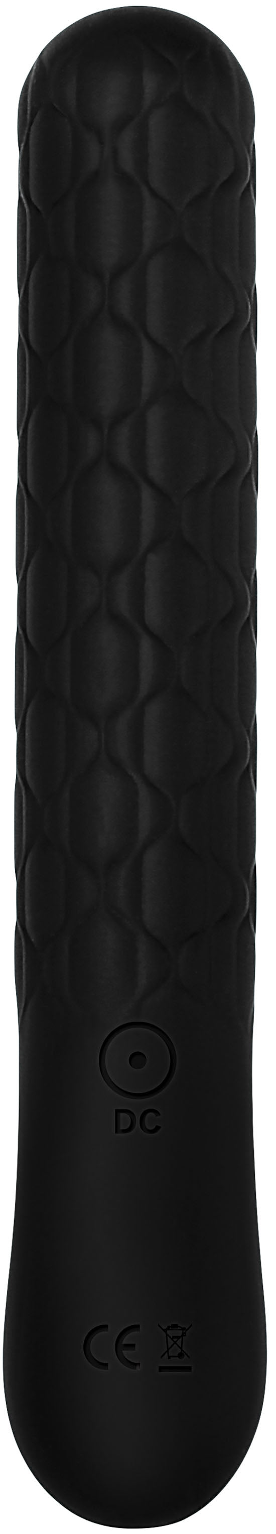 Evolved Quilted Love Rechargeable Vibrator - Black