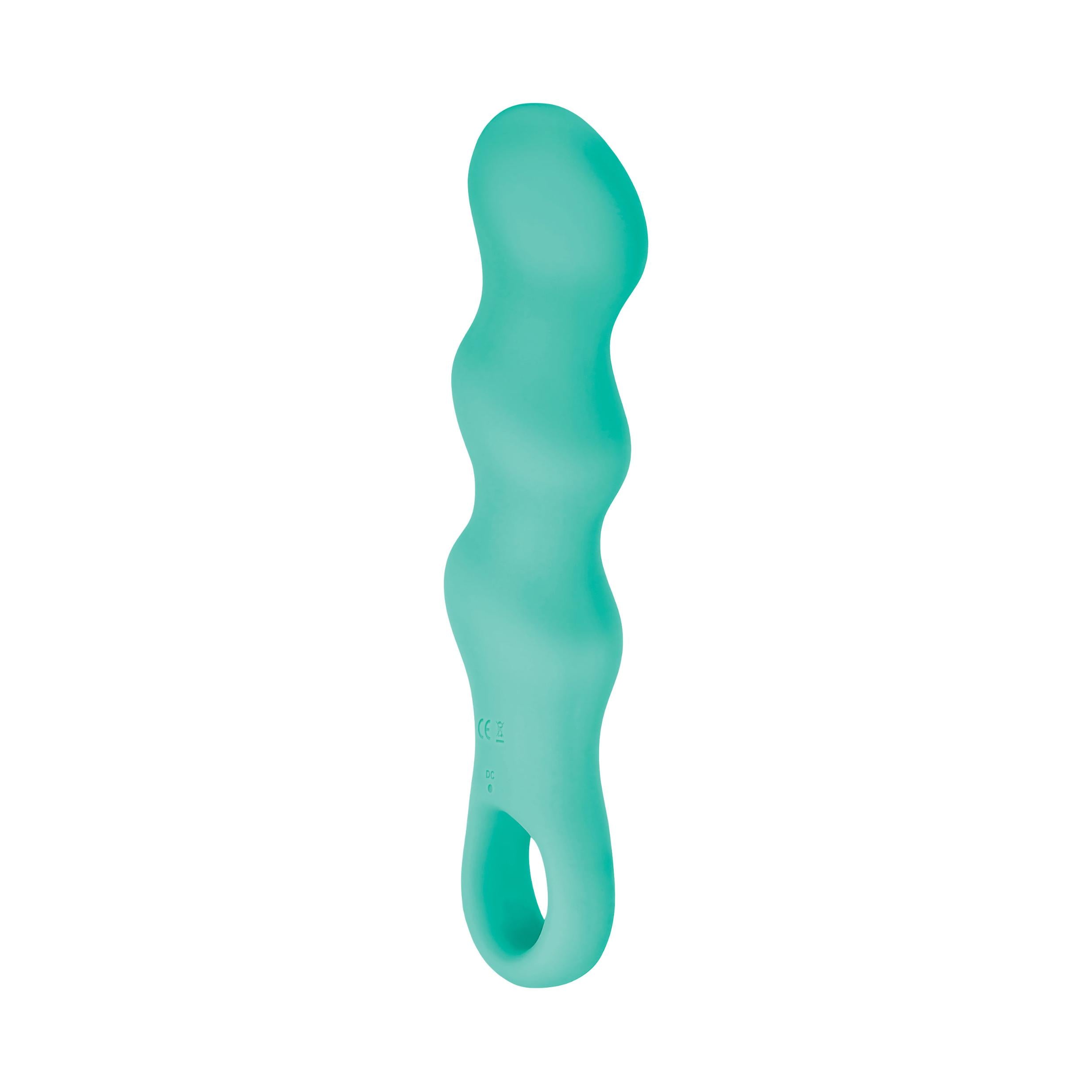 Evolved Triple Teaser Vibrator - Teal