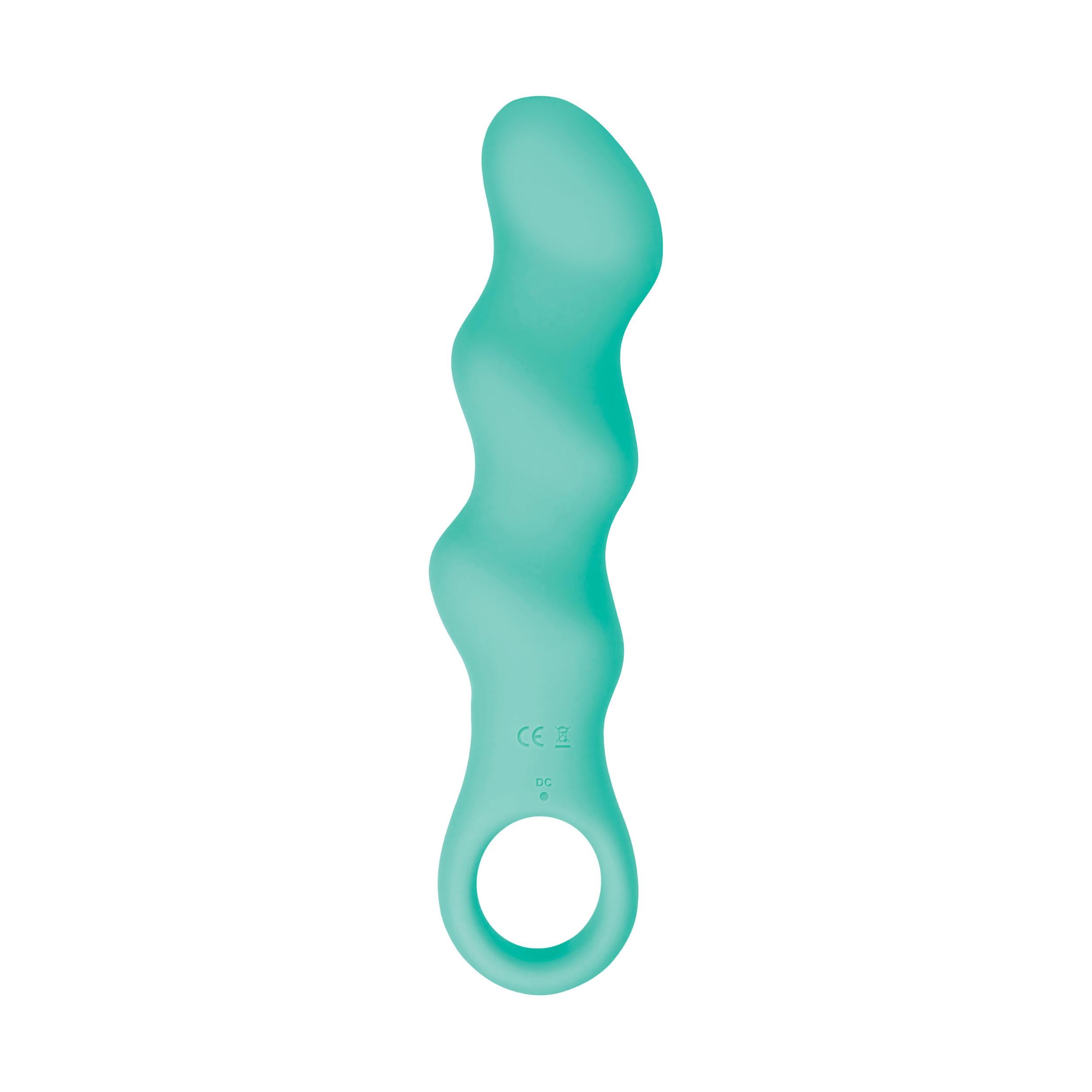 Evolved Triple Teaser Vibrator - Teal