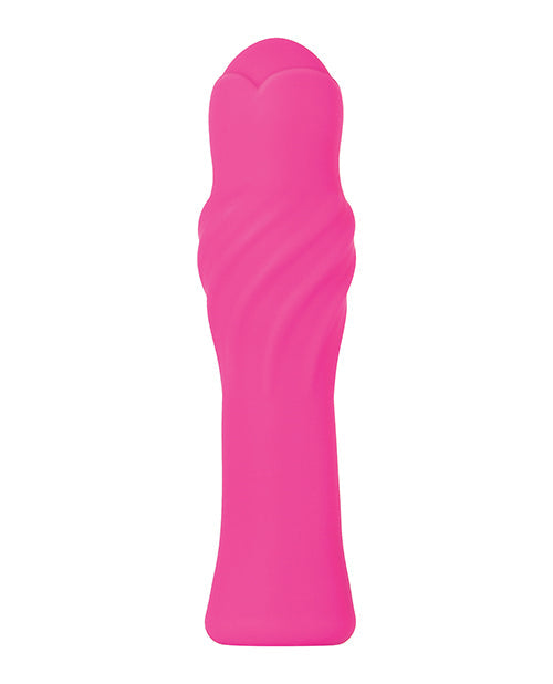 Evolved Twist & Shout Tulip Shape Rechargeable Bullet - Pink