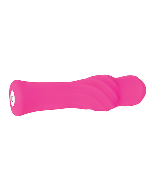 Evolved Twist & Shout Tulip Shape Rechargeable Bullet - Pink