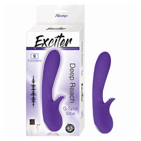 Exciter Deep Reach G-Spot Rabbit Vibrator - Purple