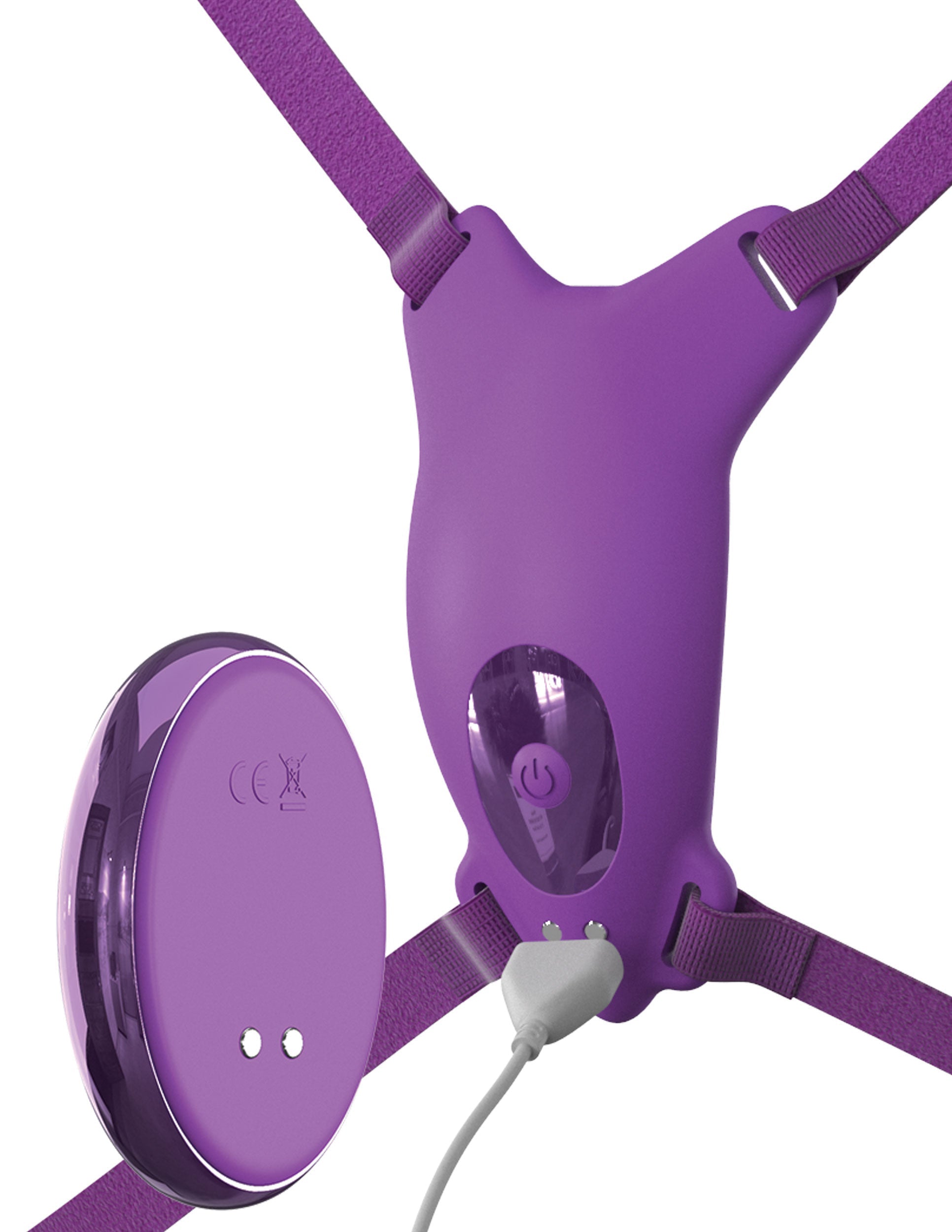 Fantasy For Her Ultimate Butterfly Strap-on Vibrator with Remote Control