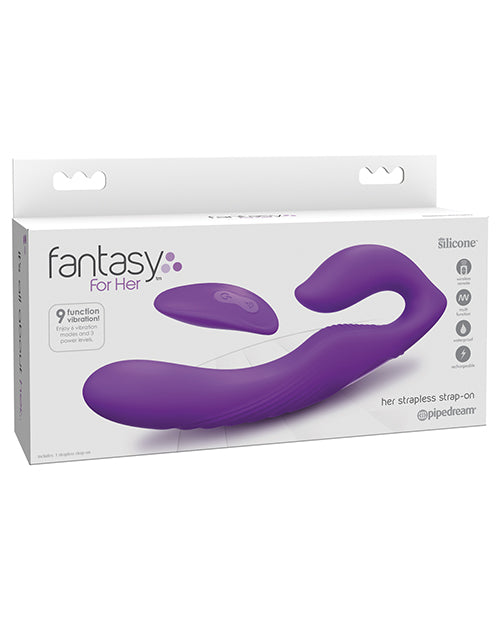 Fantasy For Her Ultimate Strapless Strap On - Purple