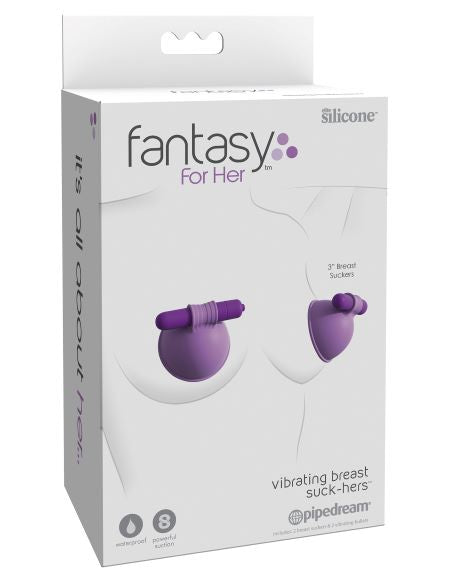 Fantasy For Her Vibrating Breast Suck-Hers (Pipedream)