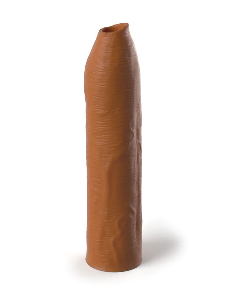 Fantasy X-Tensions Elite Uncut 7 Inch Extension Sleeve Tan