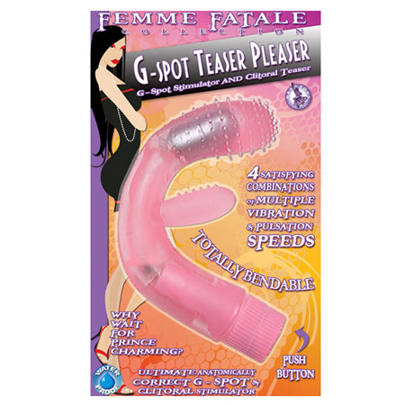 Femme Fatale G-Spot Teaser Multispeed Vibrator - Pink