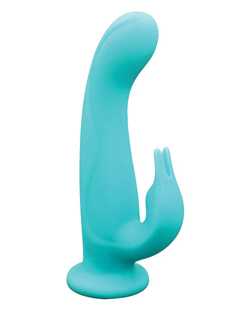 Femme Funn Pirouette: Dual Stimulator by Vvole Turquoise