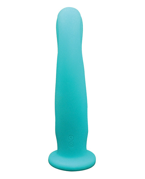 Femme Funn Pirouette: Dual Stimulator by Vvole Turquoise