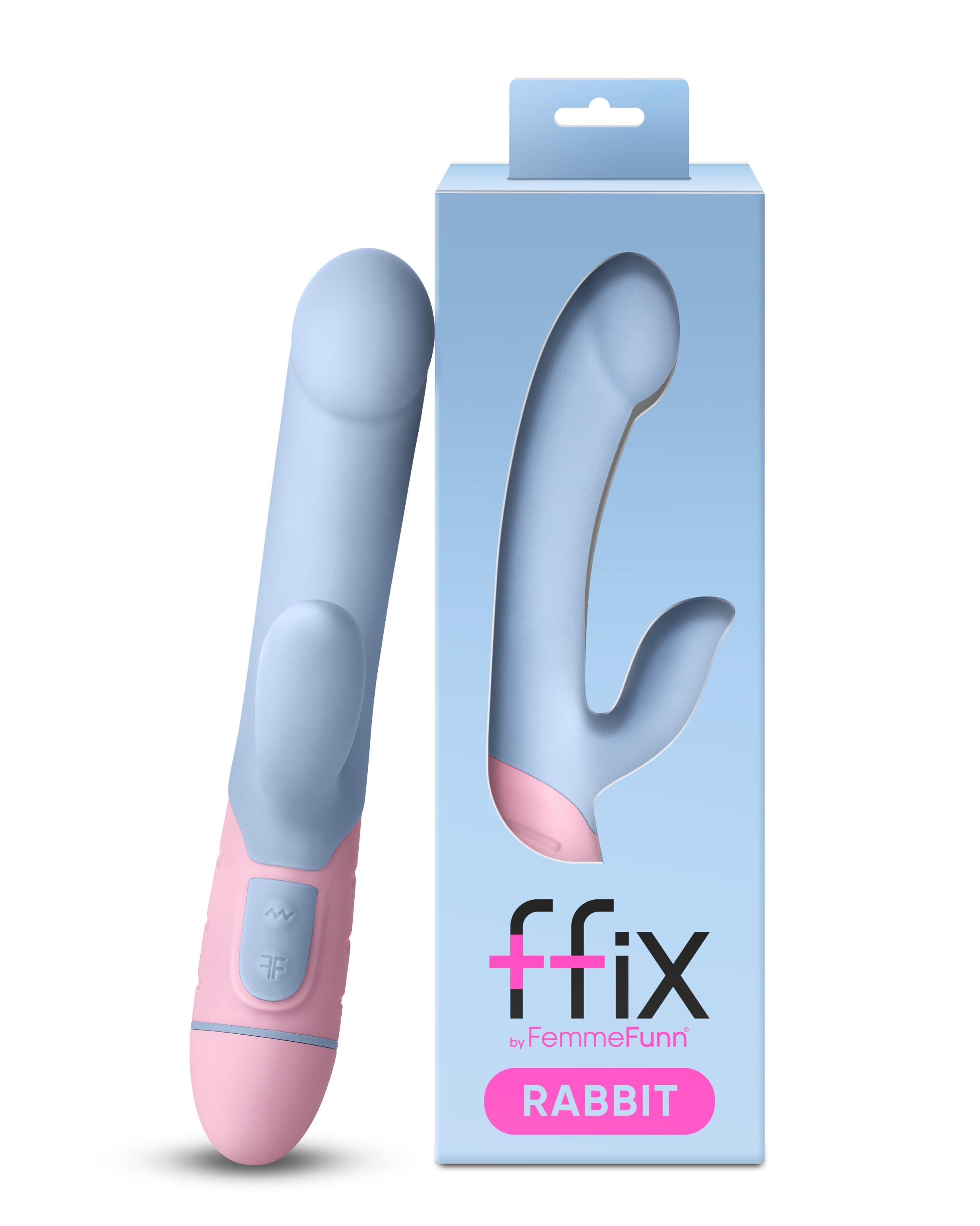 Femme Funn Rabbit - Light Pink Vibrator