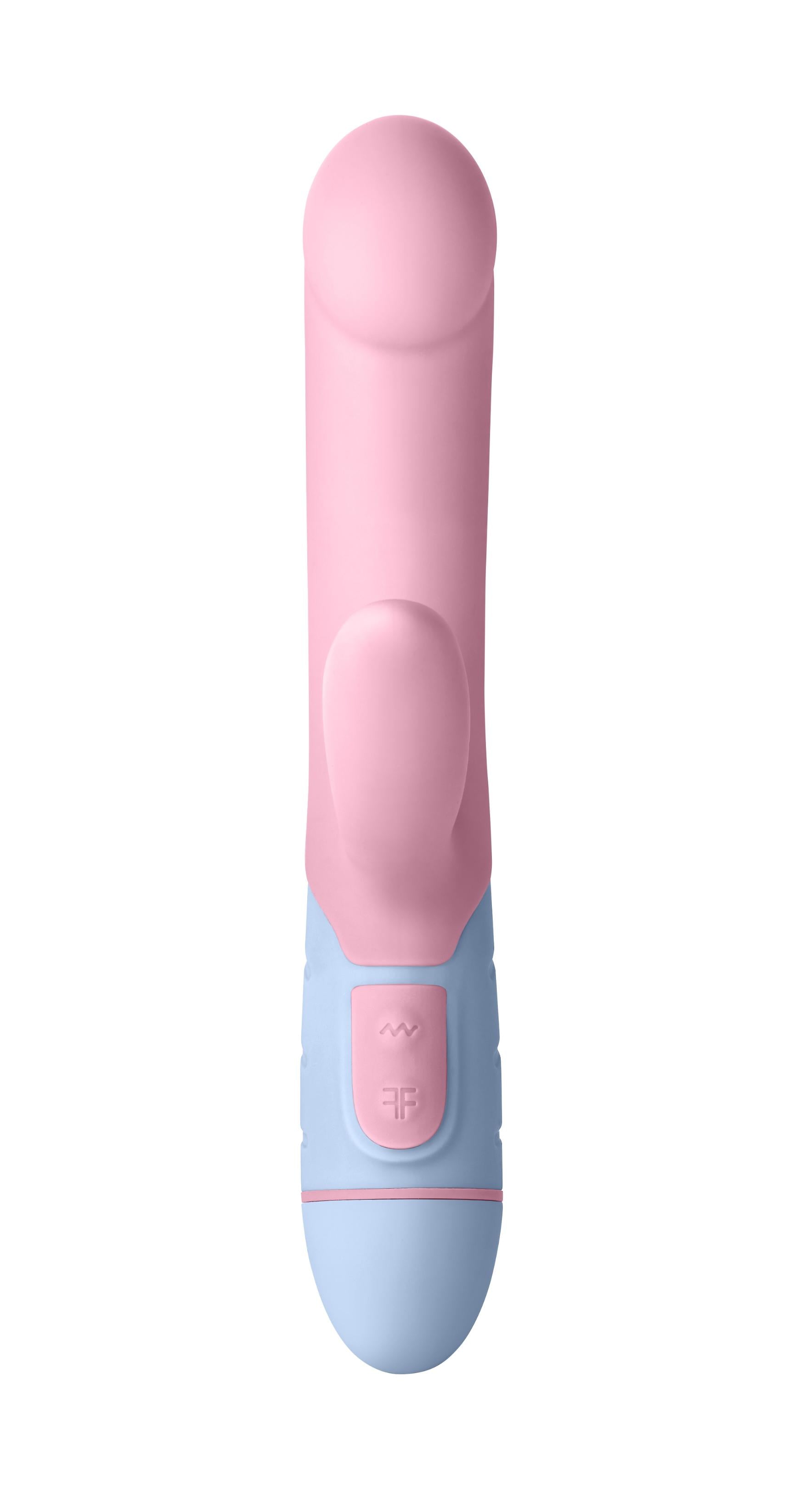 Femme Funn Rabbit - Light Pink Vibrator Pink/blue